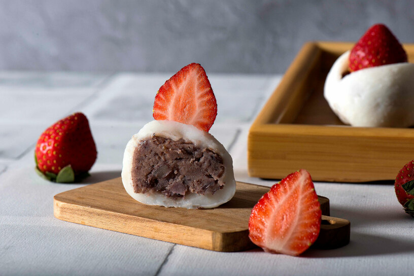 【預購】季節限定-草莓大福 Strawberry Daifuku