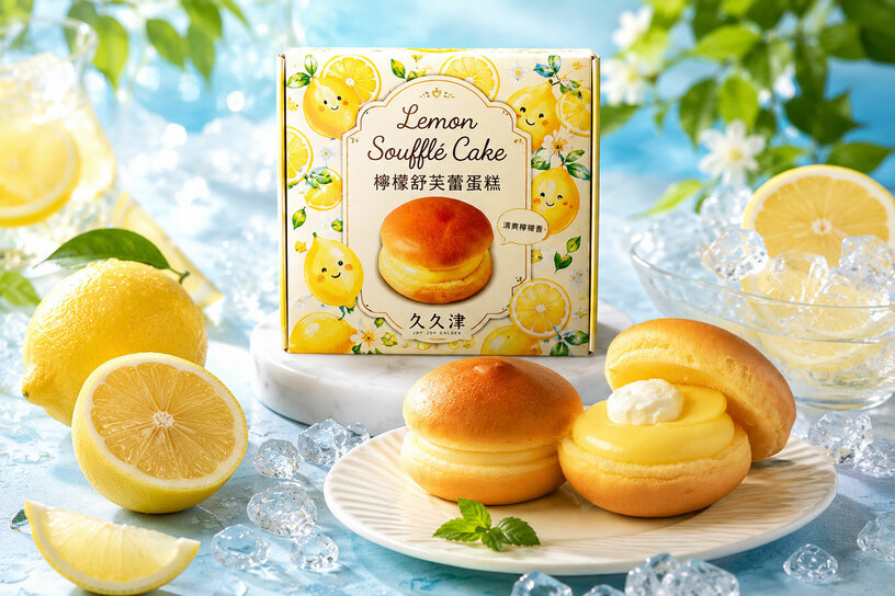 檸檬舒芙蕾蛋糕 Lemon Soufflé Cake