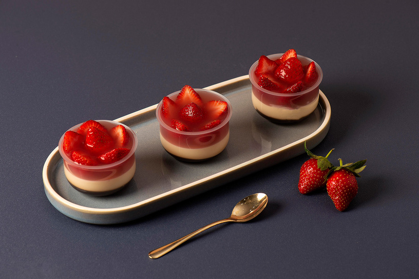 草莓布丁(布能莓有你) Strawberry & Raspberry Jelly Pudding 草莓布丁(布能莓有你) Strawberry & Raspberry Jelly Pudding