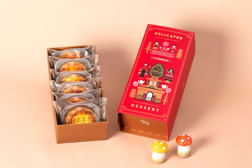 爆漿乳酪塔6入