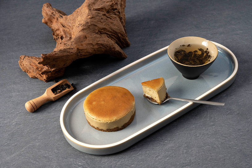 紅烏龍方度乳酪蛋糕 Oolong Tea Cheese Fondue Cake
